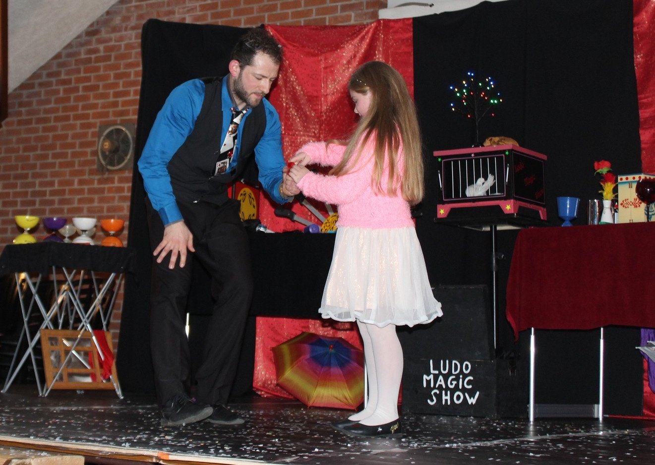 Ludo Magic Show a fait participé les enfants